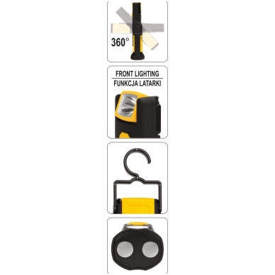 Darbo lempa - 3W COB LED - 220LM 6 Darbo lempa - 3W COB LED - 220LM 6