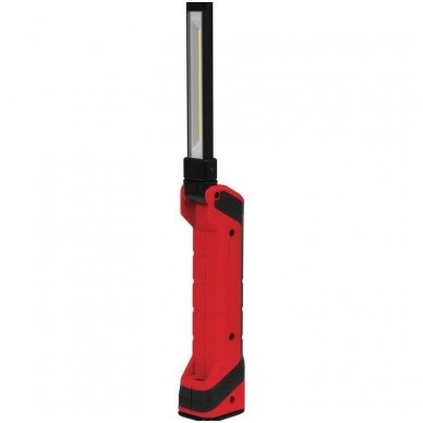Darbo lempa akumuliatorinė 5W COB, 500LM + 40LM, UV 2 Darbo lempa akumuliatorinė 5W COB, 500LM + 40LM, UV 2