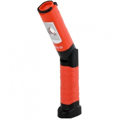 Darbo lempa akumuliatorinė lanksti - 5W COB, 500LM + 120LM 2 Darbo lempa akumuliatorinė lanksti - 5W COB, 500LM + 120LM 2