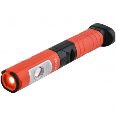 Darbo lempa akumuliatorinė lanksti - 5W COB, 500LM + 120LM Darbo lempa akumuliatorinė lanksti - 5W COB, 500LM + 120LM
