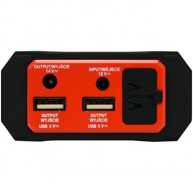 Daugiafunkcinis pakrovėjas/paleidėjas power bank 9000mAh 3 Daugiafunkcinis pakrovėjas/paleidėjas power bank 9000mAh 3