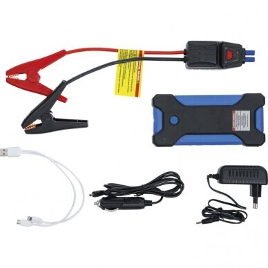 Daugiafunkcinis pakrovėjas/paleidėjas, power bank 10000mAh. 3 Daugiafunkcinis pakrovėjas/paleidėjas, power bank 10000mAh. 3