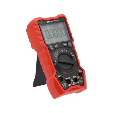 Daugiafunkcinis skaitmeninis testeris TRUE RMS AC+DC LCD 25000 5