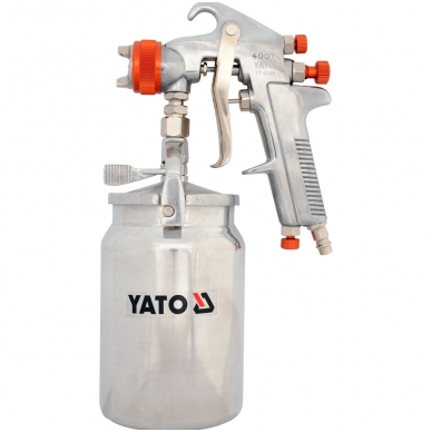 Dažymo pistoletas su apatiniu bakeliu 1000ml Ø1.8mm Dažymo pistoletas su apatiniu bakeliu 1000ml Ø1.8mm