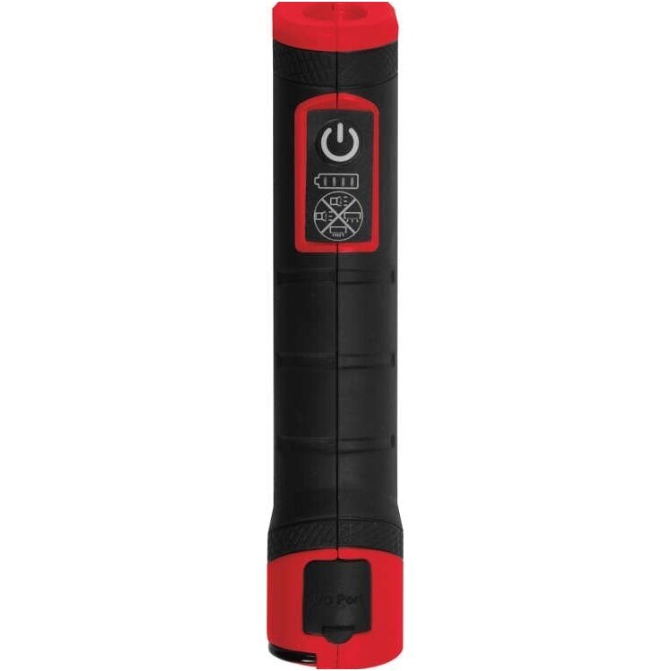 Darbo lempa akumuliatorinė 5W COB, 500LM + 40LM, UV 9