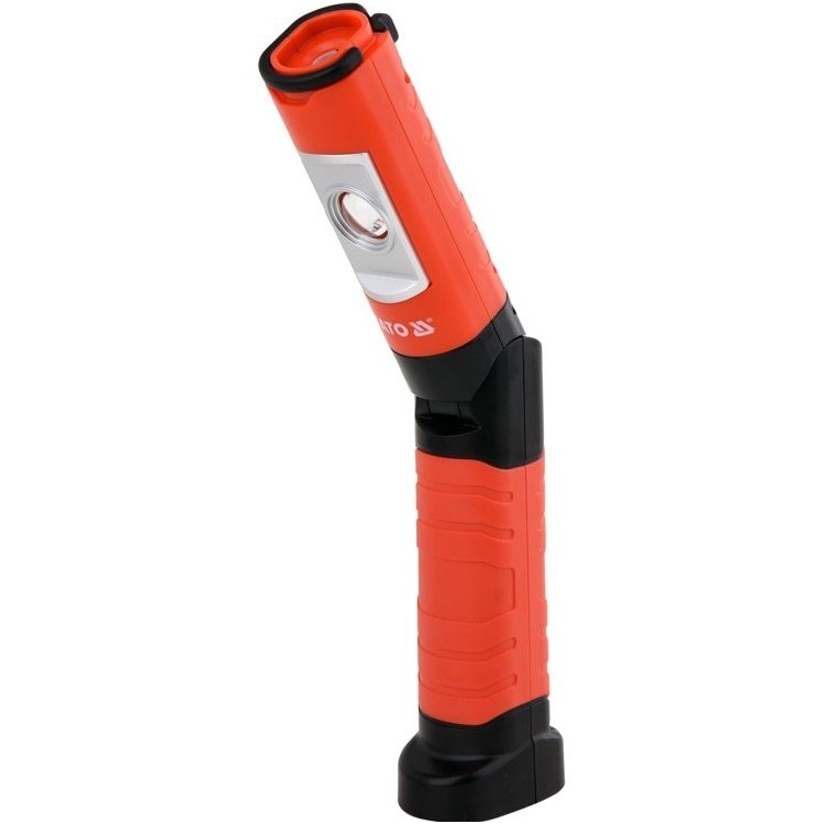 Darbo lempa akumuliatorinė lanksti - 5W COB, 500LM + 120LM 2