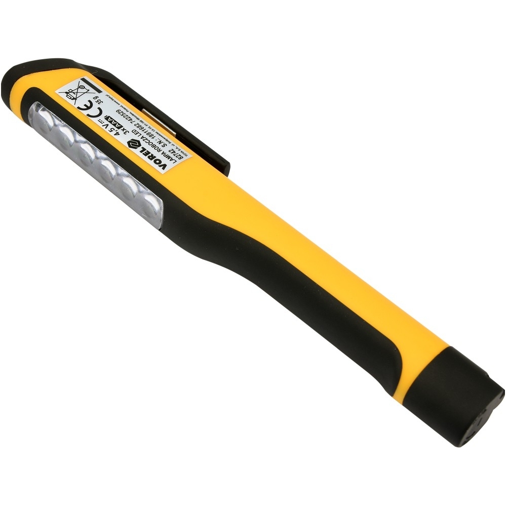 Darbo lempa 6 SMD + 1 LED, 80LM