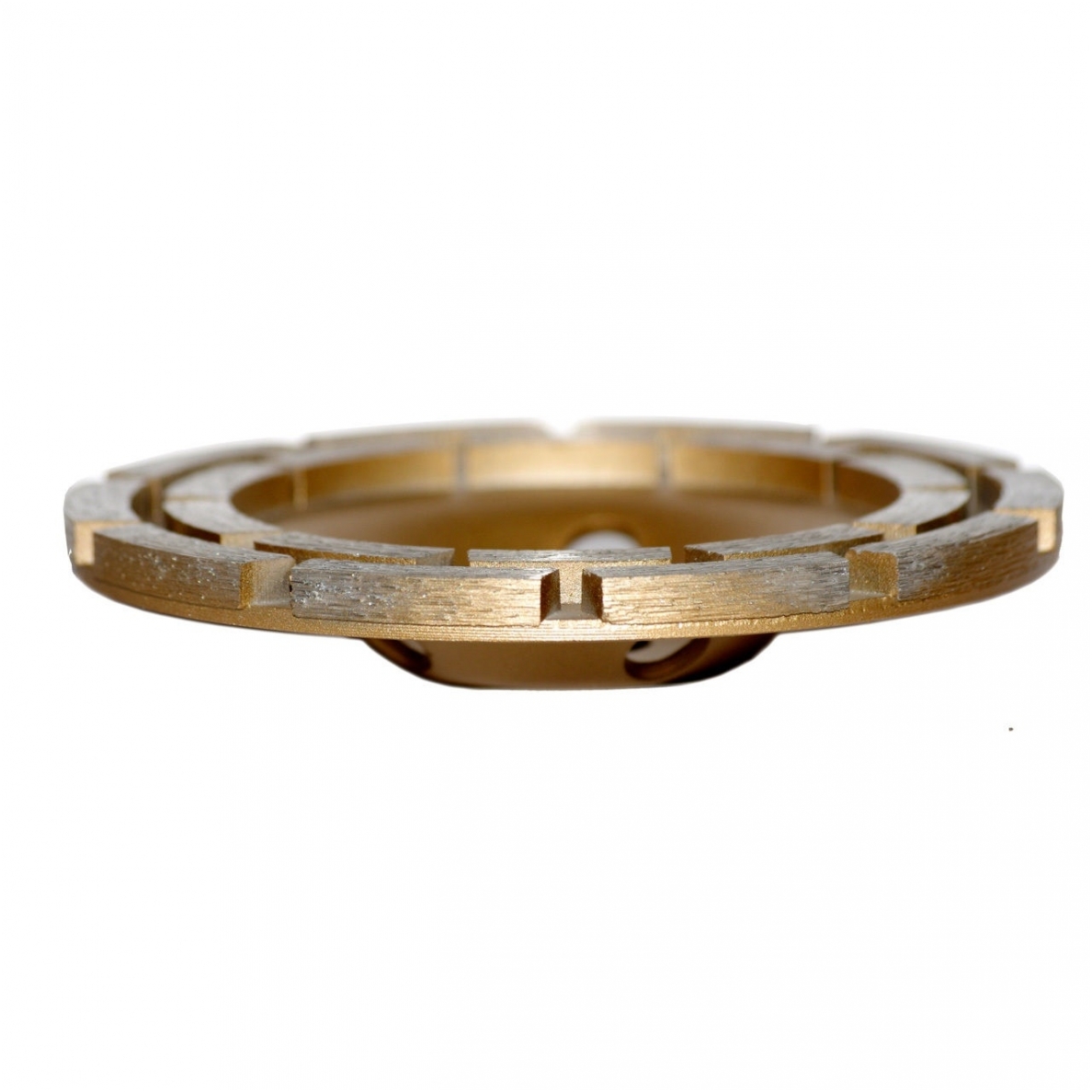 Deimantinis šlifavimo diskas lėkštės tipo M14x125mm., dviejų eilių 1