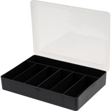 Dėžutė smulkiems daiktams 7 skyrių 200x145x35 mm Dėžutė smulkiems daiktams 7 skyrių 200x145x35 mm