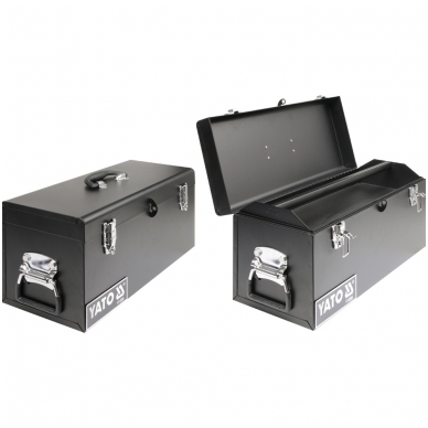 Dėžė įrankiams metalinė 510x220x240mm. 1