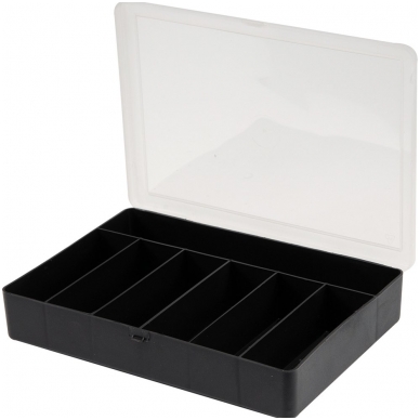 Dėžutė smulkiems daiktams 7 skyrių 200x145x35 mm Dėžutė smulkiems daiktams 7 skyrių 200x145x35 mm