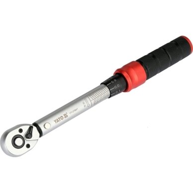 Dinamometrinis raktas su antgaliais  1/4"  2-24 Nm. 11 vnt  S2  8