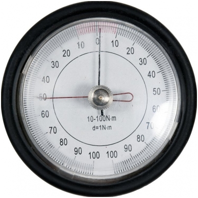 Dinamometrinis raktas su laikrodine skale 12,5 mm (1/2") - 10 - 100 Nm 2 Dinamometrinis raktas su laikrodine skale 12,5 mm (1/2") - 10 - 100 Nm 2