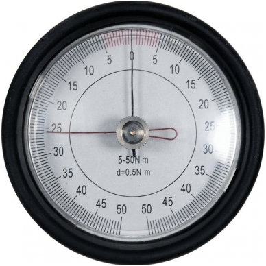 Dinamometrinis raktas su laikrodine skale 12,5 mm (1/2") - 5 - 50 Nm 2 Dinamometrinis raktas su laikrodine skale 12,5 mm (1/2") - 5 - 50 Nm 2