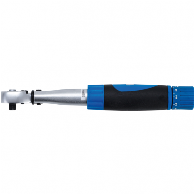 Dinamometrinis raktas su skale 1/4", 1-6 Nm 2 Dinamometrinis raktas su skale 1/4", 1-6 Nm 2