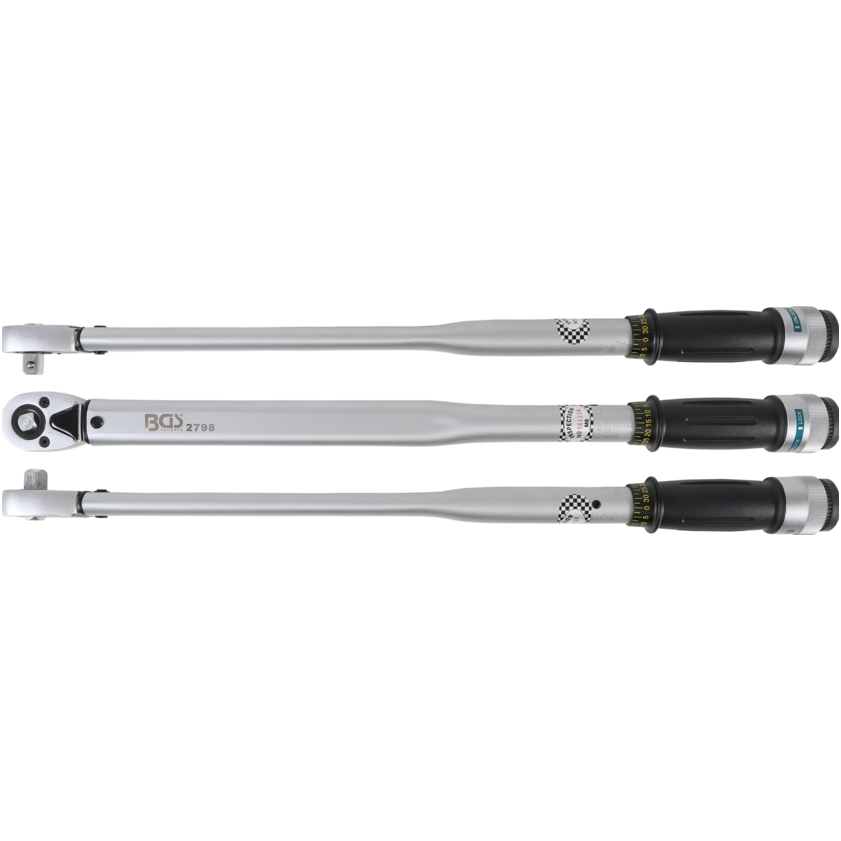 Dinamometrinis raktas 1/2", 70 - 350Nm, su kairės ir dešinės pusės sukimo funkcija Dinamometrinis raktas 1/2", 70 - 350Nm, su kairės ir dešinės pusės sukimo funkcija