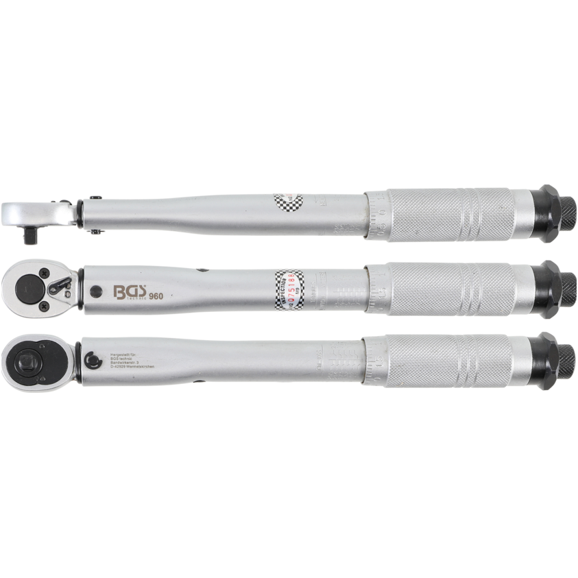 Dinamometrinis raktas 1/4", 5-25 Nm.(960)