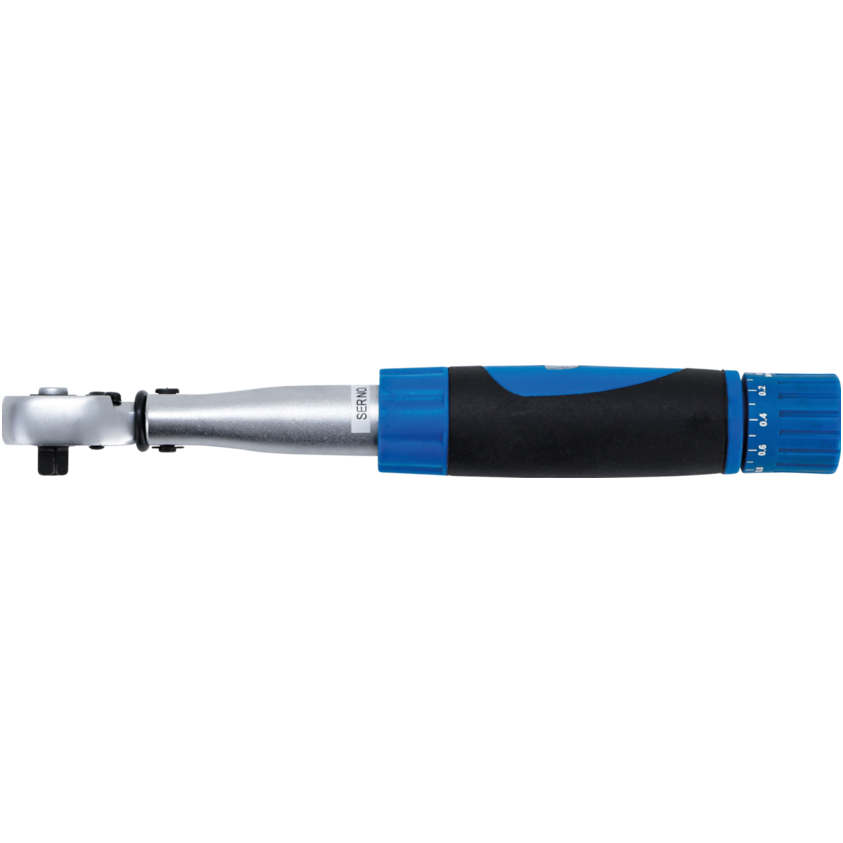 Dinamometrinis raktas su skale 1/4", 1-6 Nm 2