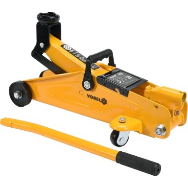Domkratas su ratukais 2T 135-325mm, TÜV/GS/CE Domkratas su ratukais 2T 135-325mm, TÜV/GS/CE