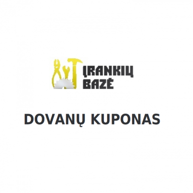 Dovanų kuponas 100 eurų vertės.