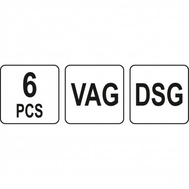 Duplex sankabos remonto komplektas VAG DSG transmisijai 2