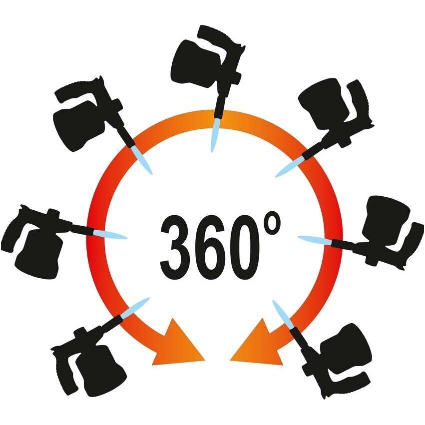 Dujinė lempa su pjezo uždegimu 360° 5 Dujinė lempa su pjezo uždegimu 360° 5