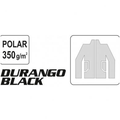 Džemperis juodas "Durango" XL dydis 1