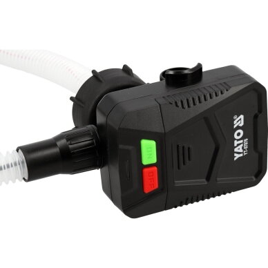 Eksploatacinių skysčių perpumpavimo pompa 10 l/min .  6V 3
