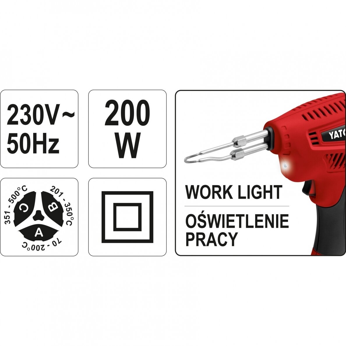 Elektrinis impulsinis lituoklis 200W 6 Elektrinis impulsinis lituoklis 200W 6