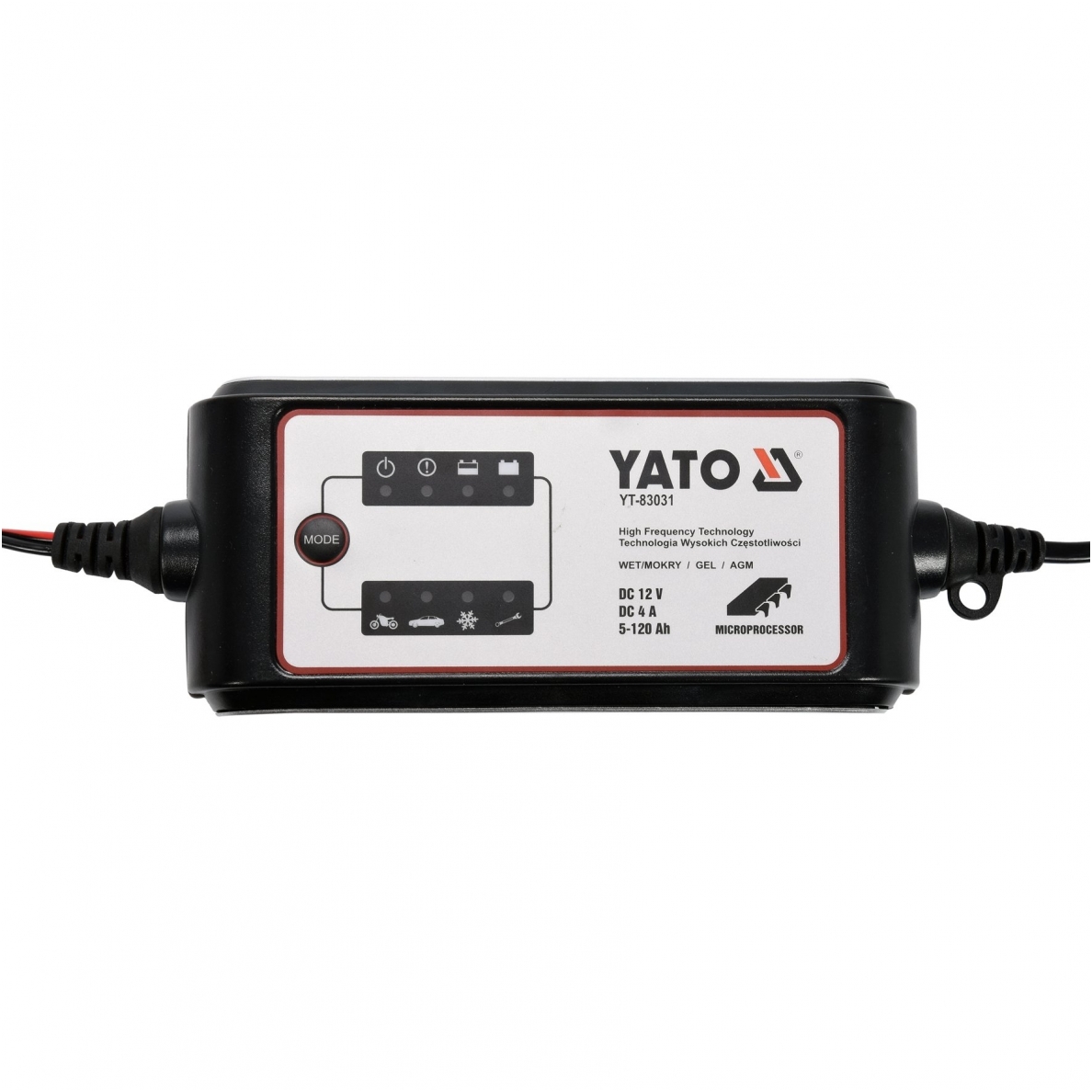 Elektroninis įkroviklis 12V/4A 1 Elektroninis įkroviklis 12V/4A 1