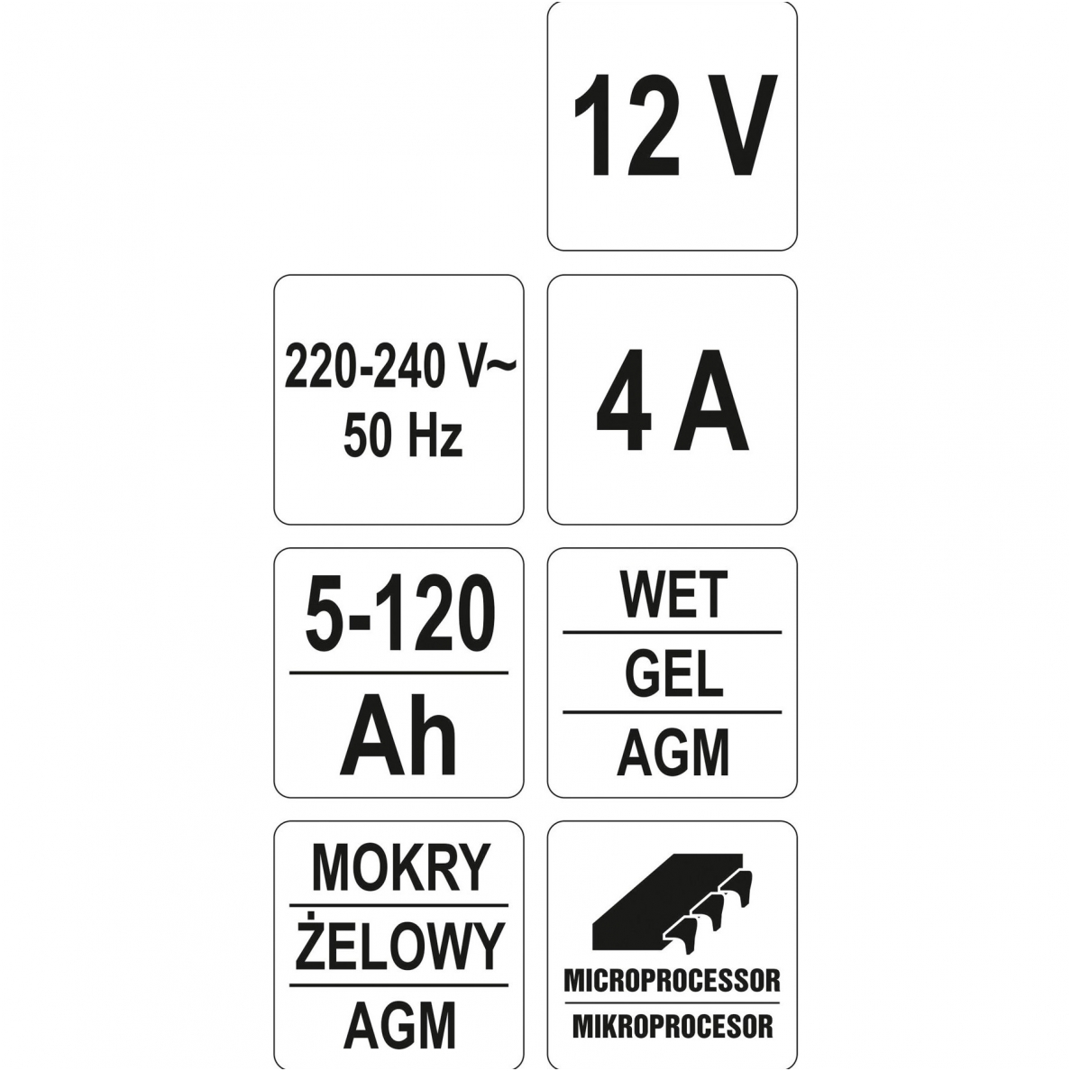 Elektroninis įkroviklis 12V/4A 5 Elektroninis įkroviklis 12V/4A 5