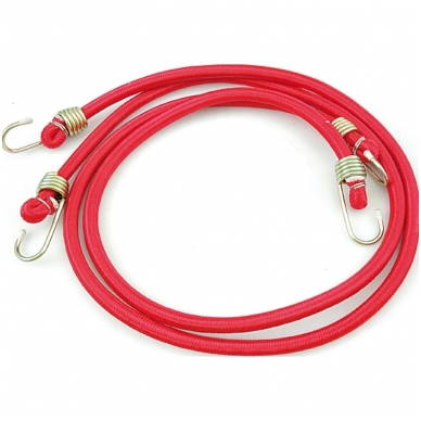 Elastinis bagažo diržas 12mm. / 1.2m - 2vnt. Elastinis bagažo diržas 12mm. / 1.2m - 2vnt.