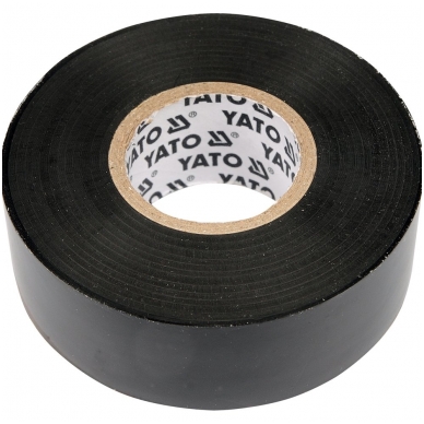 Elektros izoliacinė juosta juoda 12mmx10mx0,13mm Elektros izoliacinė juosta juoda 12mmx10mx0,13mm