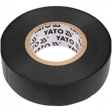 Elektros izoliacinė juosta juoda 15mmx20mx0,13mm Elektros izoliacinė juosta juoda 15mmx20mx0,13mm