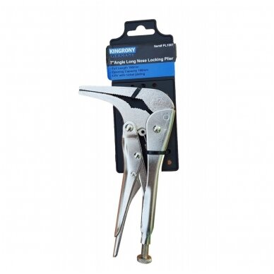 Fiksuojamos montavimo replės lenktos 180 mm. 3 Fiksuojamos montavimo replės lenktos 180 mm. 3
