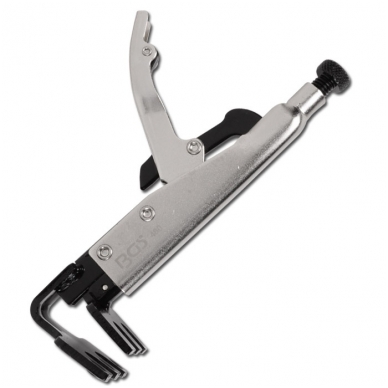 Fiksuojamos replės su greito atleidimo svirtimi 225mm. 1 Fiksuojamos replės su greito atleidimo svirtimi 225mm. 1