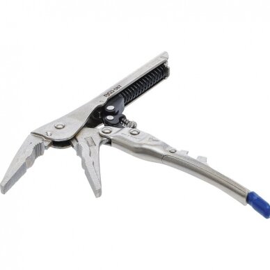 Fiksuojamos replės automatinės, ilgu snapu 230mm. 1 Fiksuojamos replės automatinės, ilgu snapu 230mm. 1