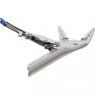 Fiksuojamos replės automatinės, ilgu snapu 230mm. 2 Fiksuojamos replės automatinės, ilgu snapu 230mm. 2