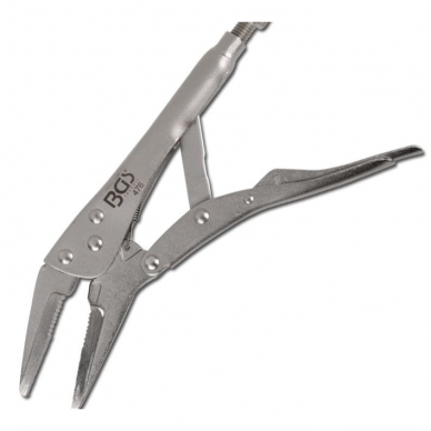Fiksuojamos replės ilgu snapu 170 mm. 1 Fiksuojamos replės ilgu snapu 170 mm. 1