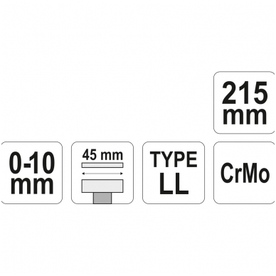 Fiksuojamos replės suvirinimui, skardinimui LL tipas, 0-10mm. 2 Fiksuojamos replės suvirinimui, skardinimui LL tipas, 0-10mm. 2