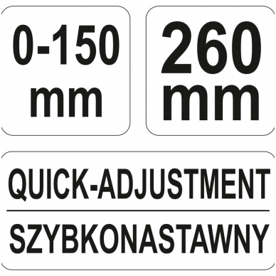 Fiksuojamos - slankiojančios replės L-tipo 150 mm 4 Fiksuojamos - slankiojančios replės L-tipo 150 mm 4