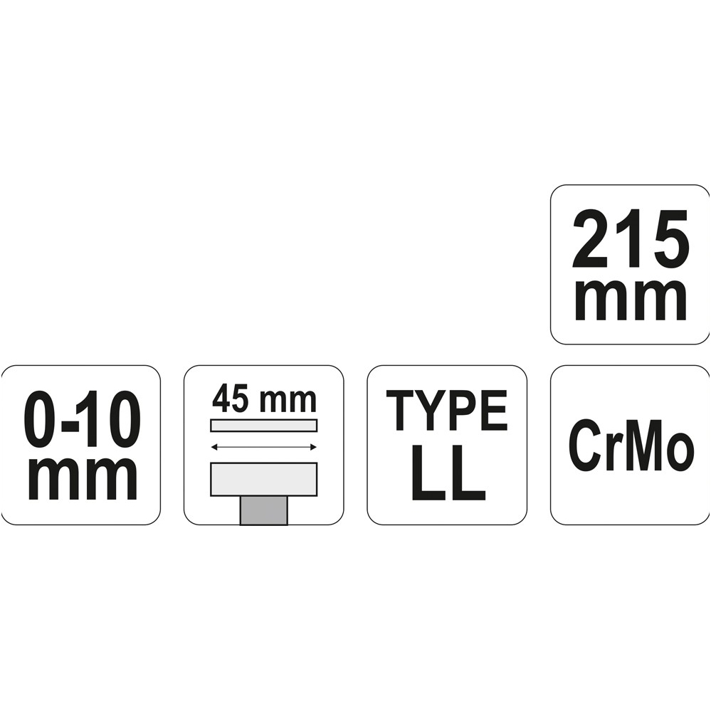 Fiksuojamos replės suvirinimui, skardinimui LL tipas, 0-10mm. 2 Fiksuojamos replės suvirinimui, skardinimui LL tipas, 0-10mm. 2