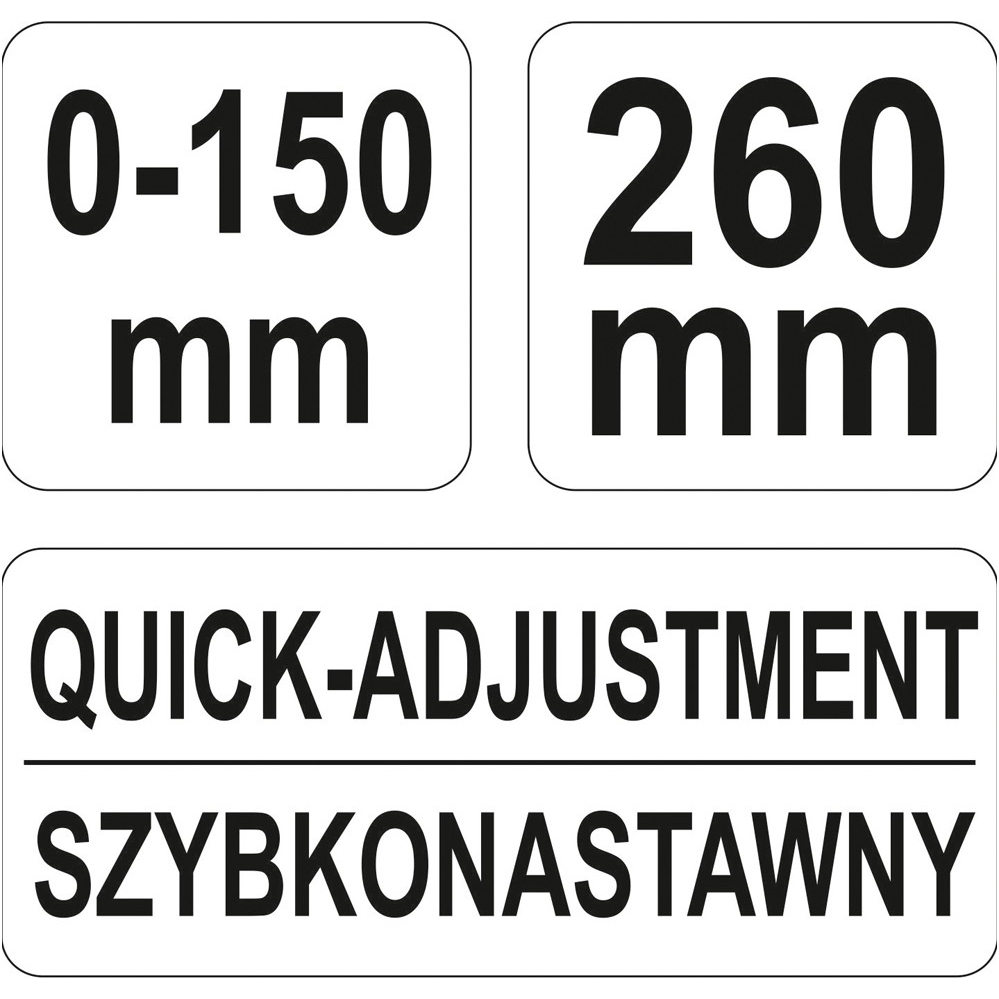 Fiksuojamos - slankiojančios replės L-tipo 150 mm 4 Fiksuojamos - slankiojančios replės L-tipo 150 mm 4