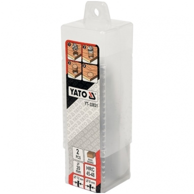 Freza - kamštinis grąžtas medžiui  20mm. 2 vnt. 2