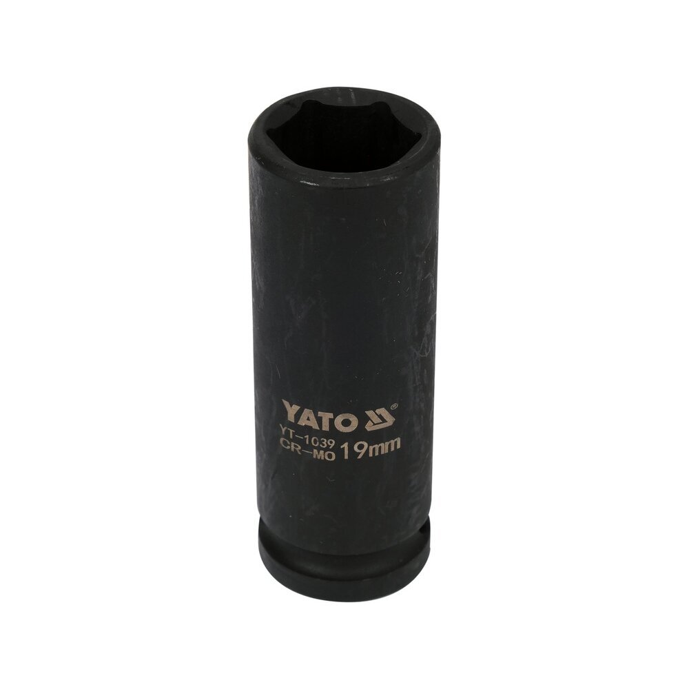 Galvutė smūginė šešiakampė ilga 12,5 mm (1/2") 19 mm. 2