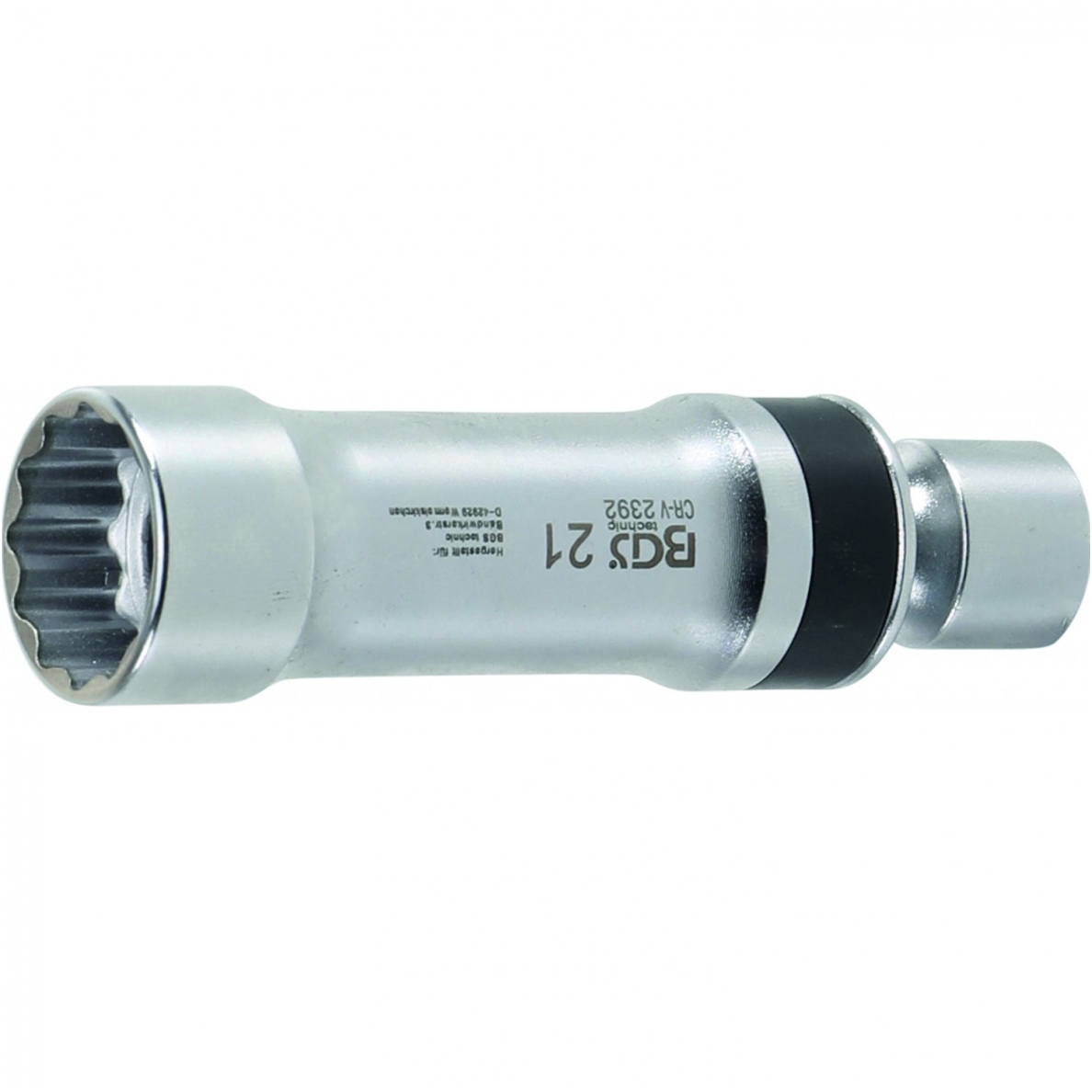 Galvutė žvakėms šarnyrinė 21 mm, 12-kamp. Galvutė žvakėms šarnyrinė 21 mm, 12-kamp.
