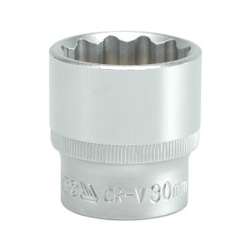 Galvutė dvylikakampė 1/2", 30mm Galvutė dvylikakampė 1/2", 30mm