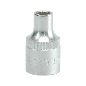 Galvutė dvylikakampė 1/2", 9mm Galvutė dvylikakampė 1/2", 9mm
