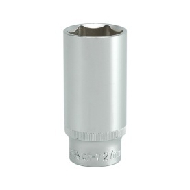 Galvutė ilga šešiakampė 1/2", 27mm Galvutė ilga šešiakampė 1/2", 27mm