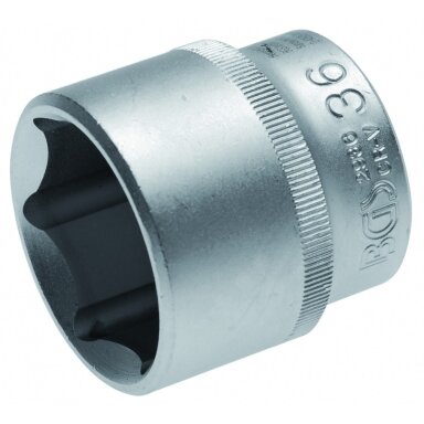 Galvutė 1/2", šešiakampė 36 mm Pro Torque®